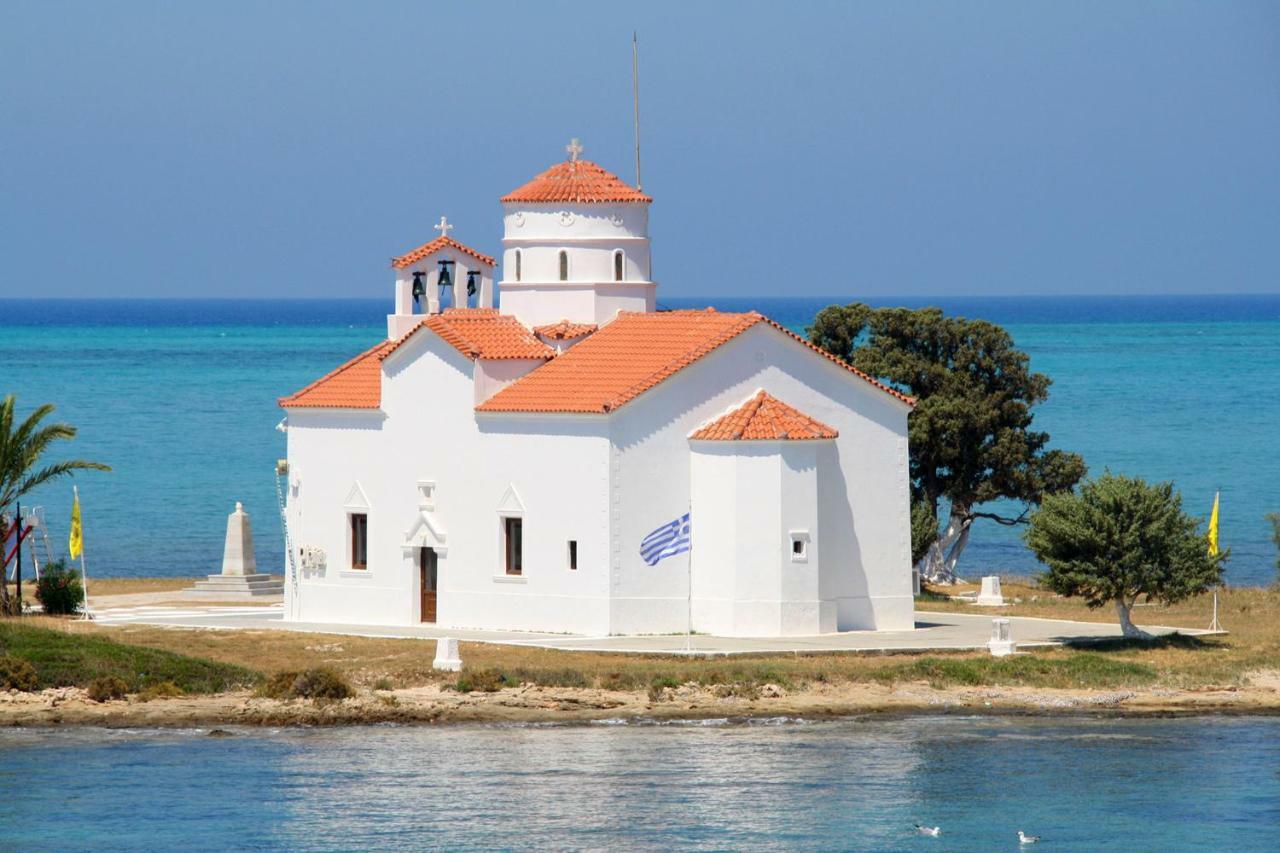 Elafonisos: Two Storey House On The Sea Front Zewnętrze zdjęcie